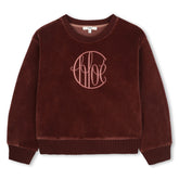 CHLOE 'CHLOE GRAPHIC LOGO SWEATSHIRT